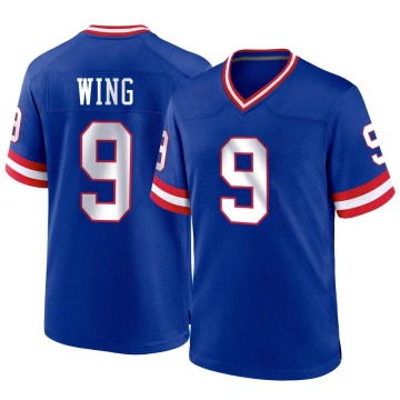 Brad Wing Youth Royal Game Classic Jersey