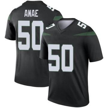 Bradlee Anae Youth Black Legend Stealth Color Rush Jersey