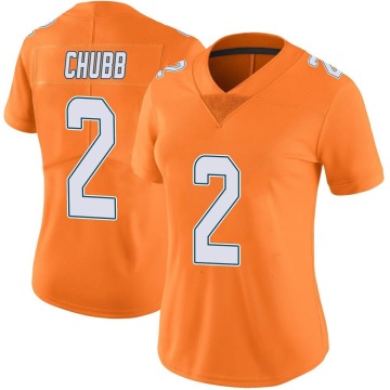 Bradley Chubb Women's Orange Limited Color Rush Jersey