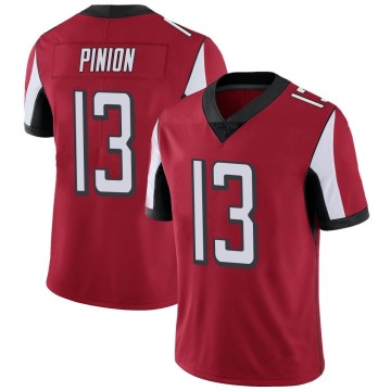 Bradley Pinion Men's Red Limited Team Color Vapor Untouchable Jersey