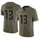 Bradley Pinion Youth Olive Limited 2022 Salute To Service Jersey