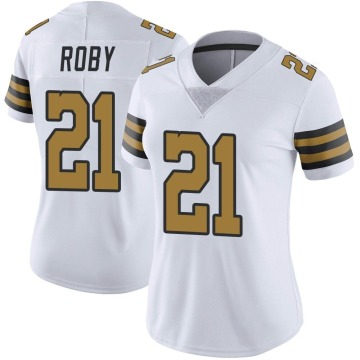 Bradley Roby Women's White Limited Color Rush Jersey