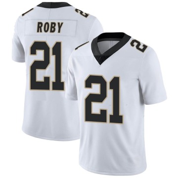 Bradley Roby Youth White Limited Vapor Untouchable Jersey