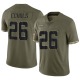 Brandin Echols Youth Olive Limited 2022 Salute To Service Jersey