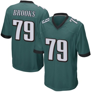 Brandon Brooks Youth Green Game Team Color Jersey