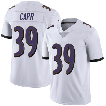 Brandon Carr Youth White Limited Vapor Untouchable Jersey