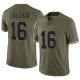 Brandon Coleman Youth Olive Limited 2022 Salute To Service Jersey