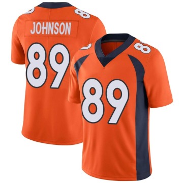 Brandon Johnson Men's Orange Limited Team Color Vapor Untouchable Jersey