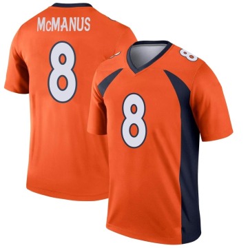 Brandon McManus Men's Orange Legend Jersey
