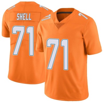 Brandon Shell Men's Orange Limited Color Rush Jersey