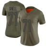 Brandon Shell Women's Camo Limited 2019 Salute to Service Jersey