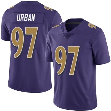Brent Urban Men's Purple Limited Team Color Vapor Untouchable Jersey