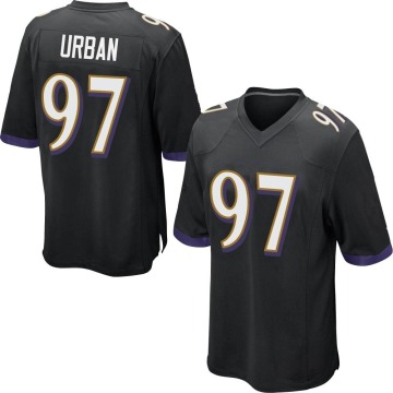Brent Urban Youth Black Game Jersey