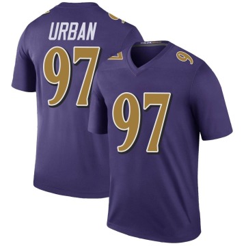 Brent Urban Youth Purple Legend Color Rush Jersey