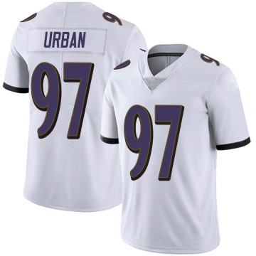 Brent Urban Youth White Limited Vapor Untouchable Jersey
