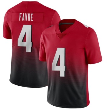 Brett Favre Men's Red Limited Vapor 2nd Alternate Jersey
