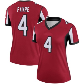 Brett Favre Women's Red Legend Jersey