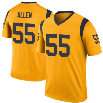 Brian Allen Youth Gold Legend Color Rush Jersey