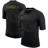 Brian Asamoah II Men's Black Limited 2020 Salute To Service Jersey