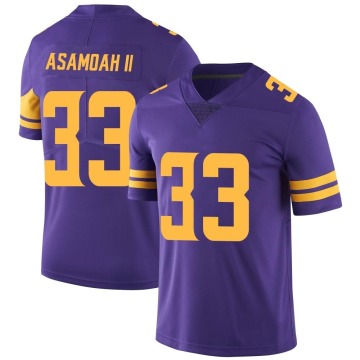 Brian Asamoah II Men's Purple Limited Color Rush Jersey
