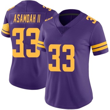 Brian Asamoah II Women's Purple Limited Color Rush Jersey
