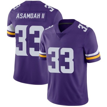 Brian Asamoah II Youth Purple Limited Team Color Vapor Untouchable Jersey