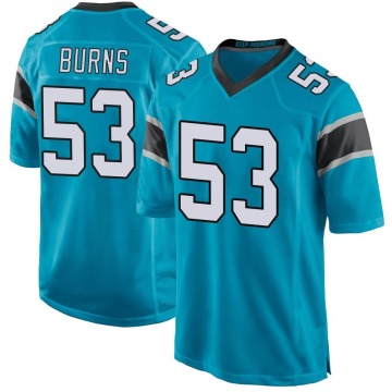 Brian Burns Youth Blue Game Alternate Jersey