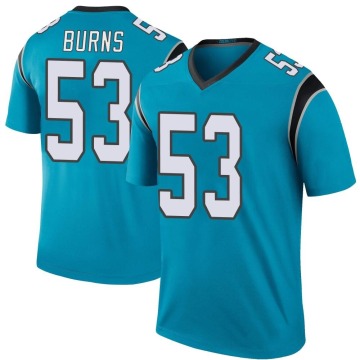 Brian Burns Youth Blue Legend Color Rush Jersey