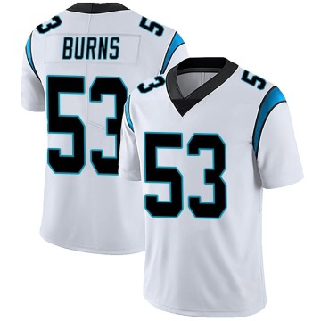 Brian Burns Youth White Limited Vapor Untouchable Jersey