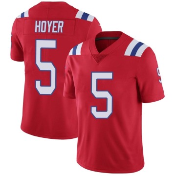 Brian Hoyer Youth Red Limited Vapor Untouchable Alternate Jersey