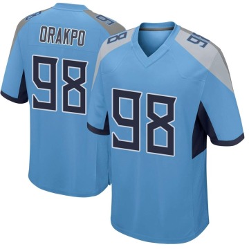 Brian Orakpo Men's Light Blue Game Jersey
