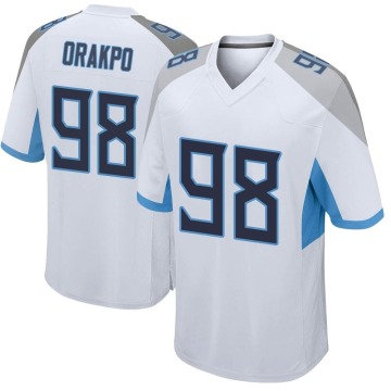 Brian Orakpo Men's White Game Jersey