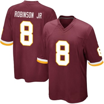 Brian Robinson Jr. Youth Game Burgundy Team Color Jersey