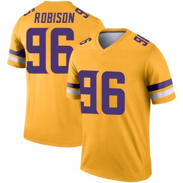 Brian Robison Youth Gold Legend Inverted Jersey