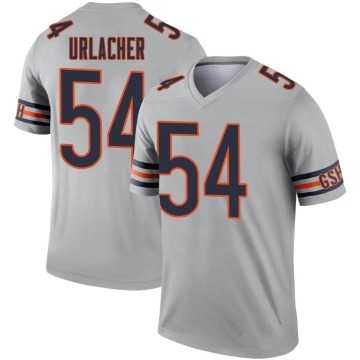 Brian Urlacher Youth Legend Inverted Silver Jersey