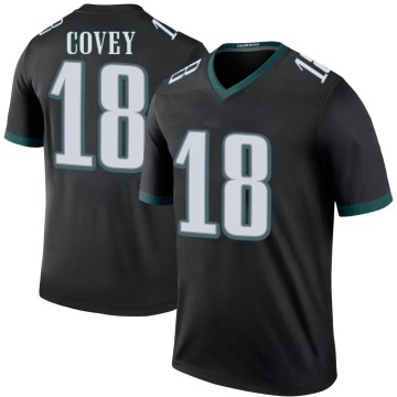 Britain Covey Youth Black Legend Color Rush Jersey