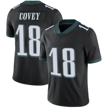 Britain Covey Youth Black Limited Alternate Vapor Untouchable Jersey