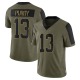 Brock Purdy Men's Olive Limited 2021 Salute To Service Jersey