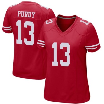 Brock Purdy Women's Red Game Team Color Jersey