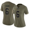 Bryan Cook Women's Olive Limited 2022 Salute To Service Jersey