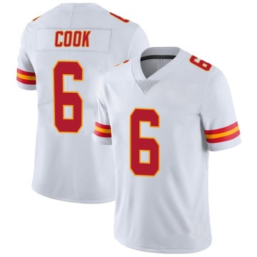 Bryan Cook Youth White Limited Vapor Untouchable Jersey