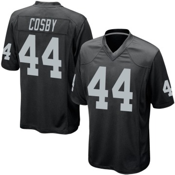Bryce Cosby Men's Black Game Team Color Jersey