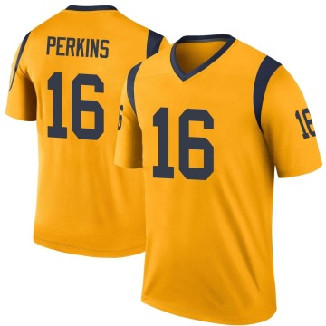 Bryce Perkins Youth Gold Legend Color Rush Jersey