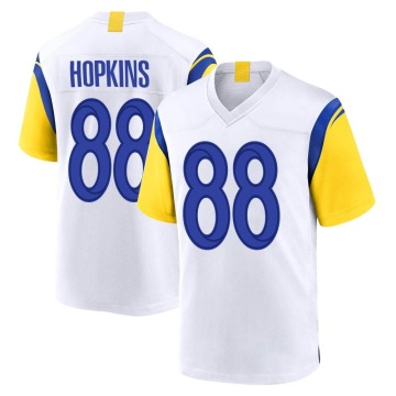 Brycen Hopkins Youth White Game Jersey