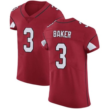 Budda Baker Men's Red Elite Team Color Vapor Untouchable Jersey
