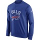 Buffalo Bills Men's Royal Sideline Circuit Performance Sweatshirt