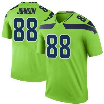 Cade Johnson Youth Green Legend Color Rush Neon Jersey