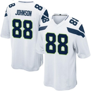 Cade Johnson Youth White Game Jersey