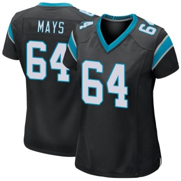 Cade Mays Women's Black Game Team Color Jersey