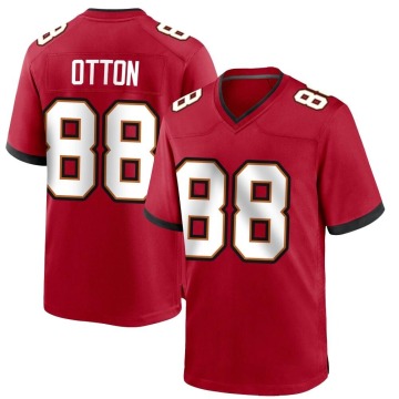 Cade Otton Men's Red Game Team Color Jersey